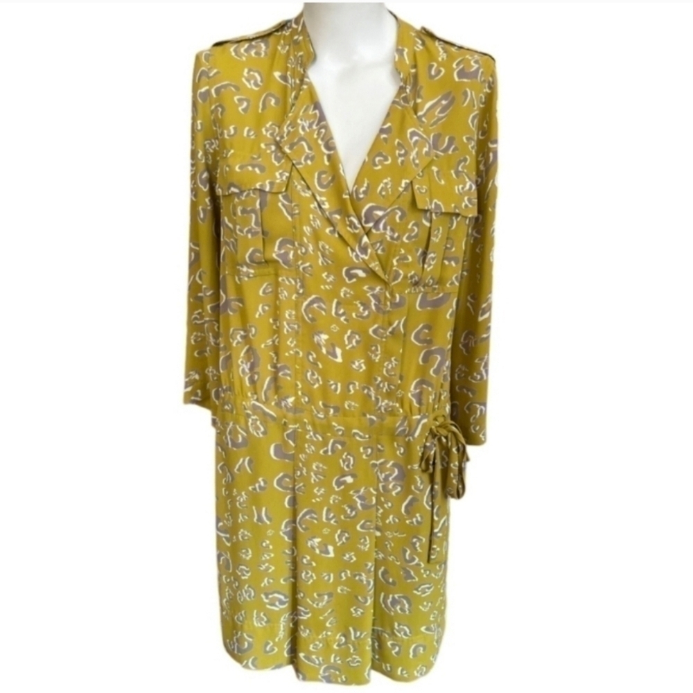 BCBGMAXZARIA Dill Theres Shirt Dress Size L